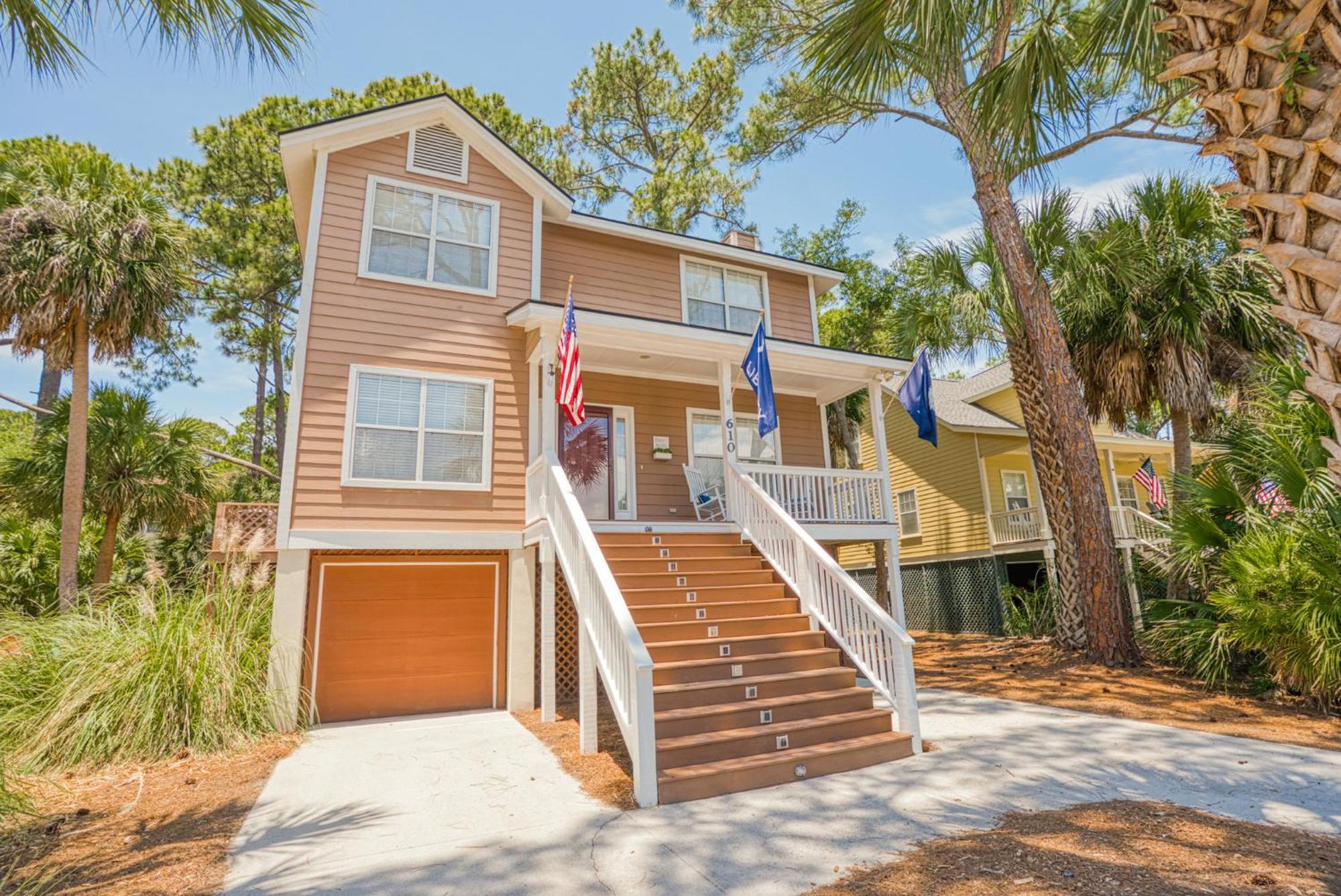 Three Bedrooms - Golf Cart And Amenity Cards Available Fripp Island Exterior photo